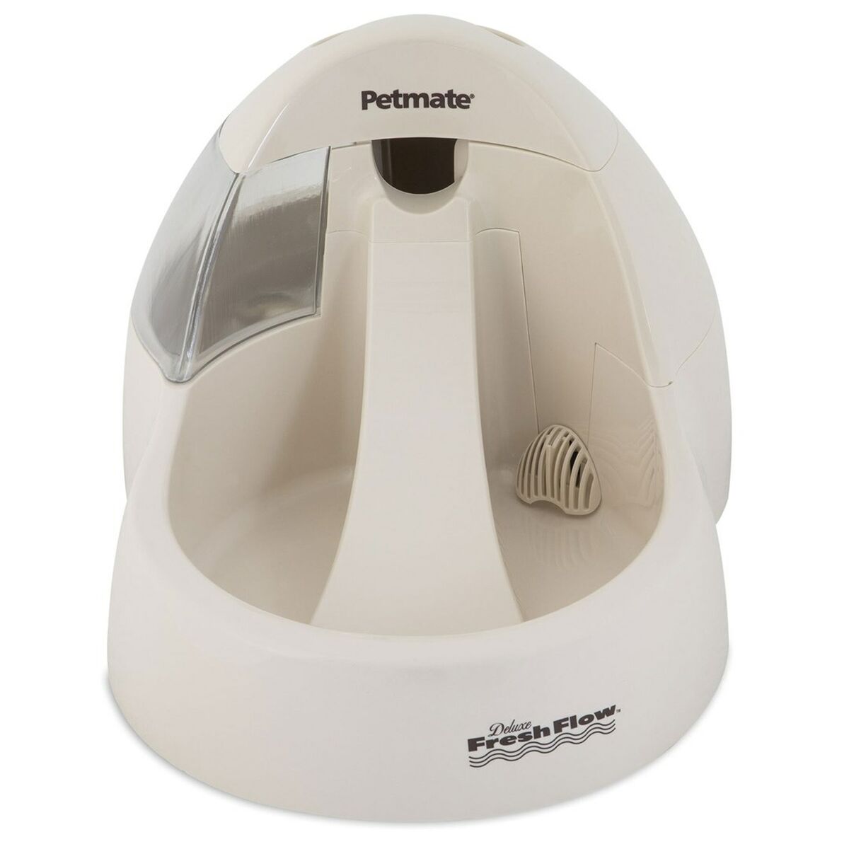 Fonte de água para animais de estimação Pet Mate Deluxe Fresh Flow Creme Bege Plástico 3 L