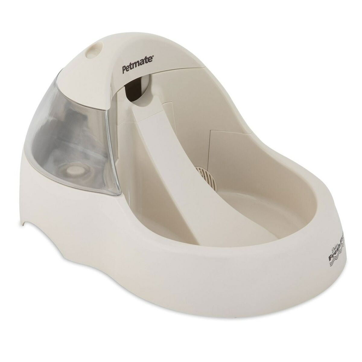 Fonte de água para animais de estimação Pet Mate Deluxe Fresh Flow Creme Bege Plástico 3 L